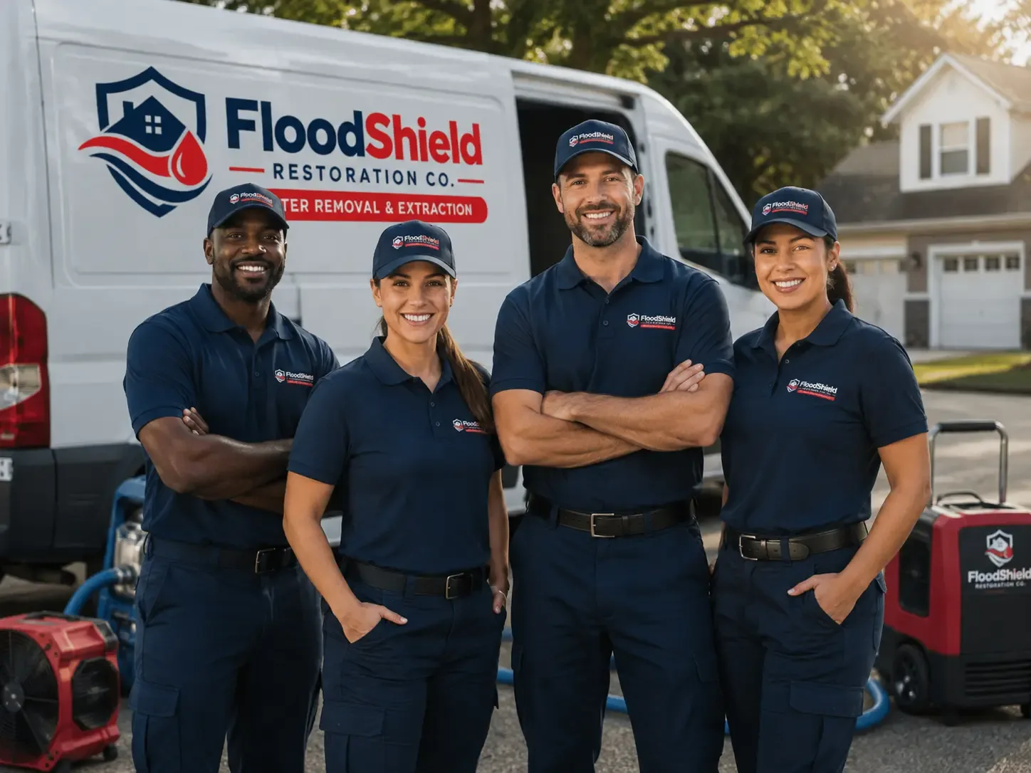 Flood Damage Restoration company in Blanford, IN